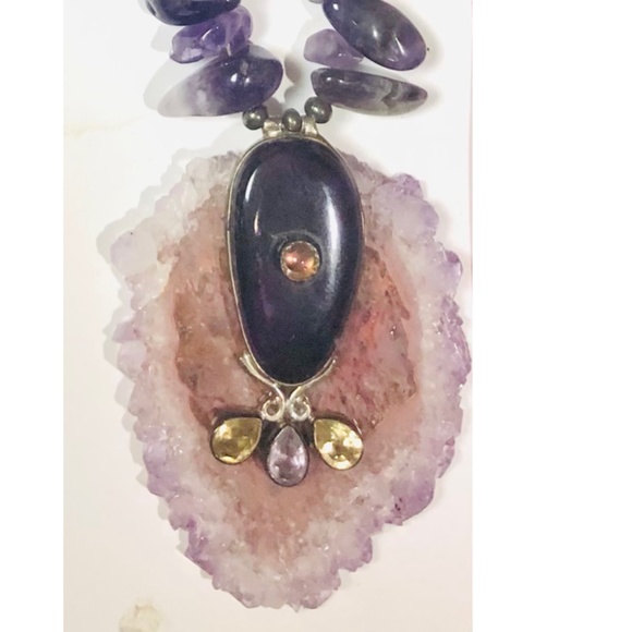 Unique One Of A Kind Artist Designed Amethyst Mint Condition - Picture 5 of 7